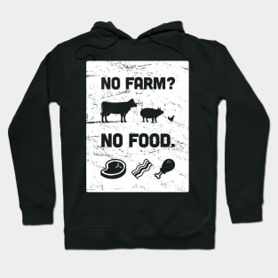 No Farm? No Food. | Funny Farmer Design Hoodie